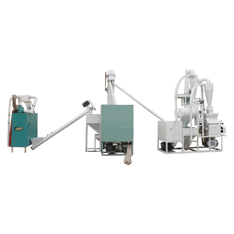 6FT-12A Corn flour milling production line set